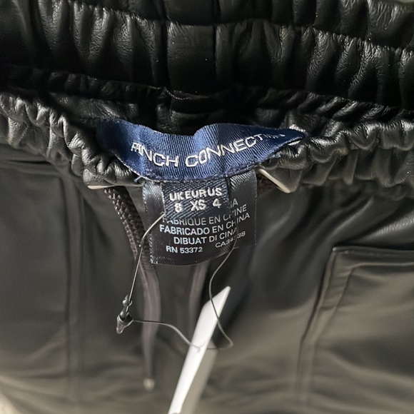 French Connection Vegan Leather Jogger - Picture 3 of 5
